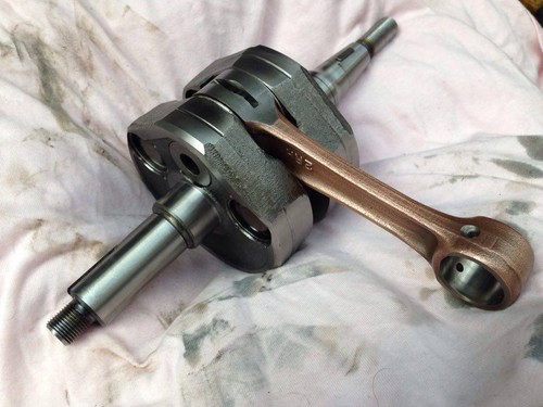 Kmx125 kmx200 crank rebuild - kmx200,