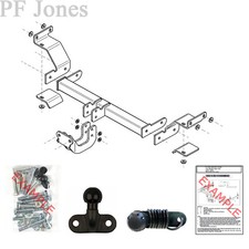 Tow-Trust Towbar for Hyundai i30 Hatchback 2012-2017 - Flange Tow Bar
