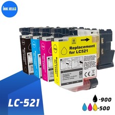 4 Ink Cartridge LC-521 Fits