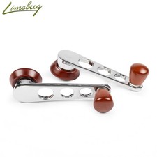 Classic T1 1950-67 Beetle Flat 4 Chrome/Rosewood Window Winders VW