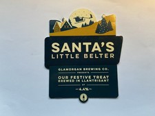 CHRISTMAS pump clip. SANTA'S