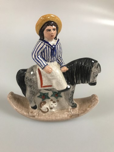 Staffordshire boy rocking - staffordshire,