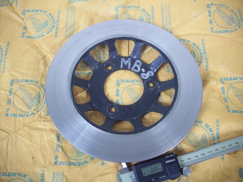 Front brake disc - disc/disc,