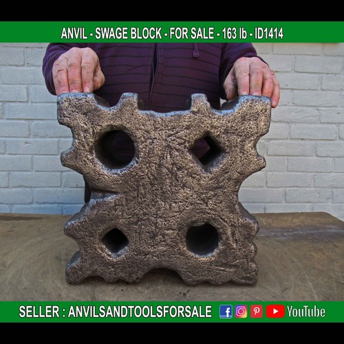 Anvil swage block 163 - -, lb