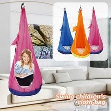 Children Kids Pod Swing Chair Tent Indoor Outdoor Garden Hanging Hammock ^!