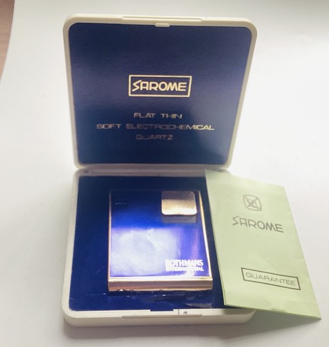 Vintage sarome gas lighter - sarome,