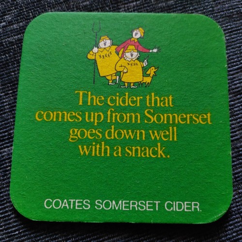 Coates cider beer - coates, mat