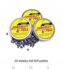 Webley 20 .20 Pellets  Box Of