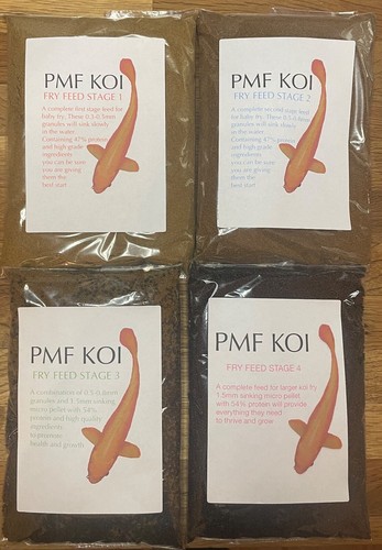 Pmf koi fry - food, 4