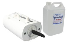 Snow Machine Set Complete with Snow Liquid With Wired & Wireless Remotes