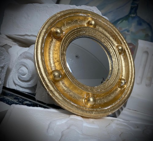 Gilded convex bobble - 'bobble', mirror