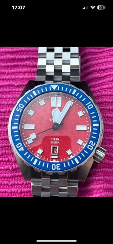 Erebus titan red dial full - erebus,