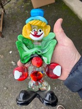 MURANO GLASS CLOWN FIGURINE