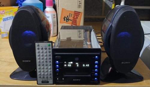 Sony cmt minidisc stereo - sony,