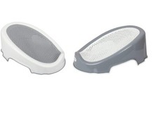 Soft Touch Baby Bath Tub Silicone Mesh Support Non Slip Base New born. 2 Colours