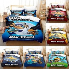 Cartoon Dog Man Quilt Duvet