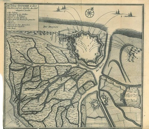City map ostend - map,