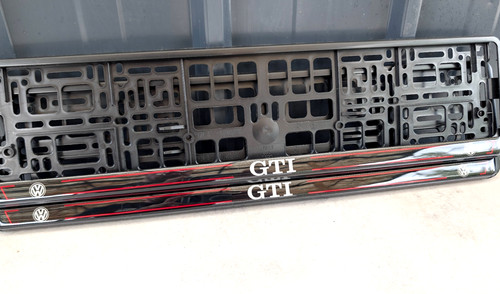 Car number plate - 2x,