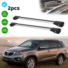 Fit Kia Sorento 2009-2014 Roof Rack Cross Bars Silver Carrier Bar 2x Roof Bars