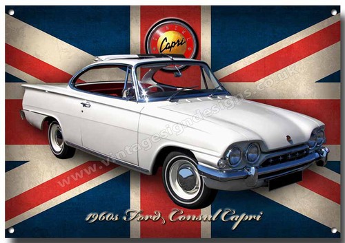 Ford consul capri - capri, metal
