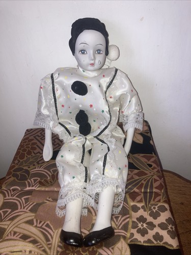 Vintage pierrot porcelain - pierrot,