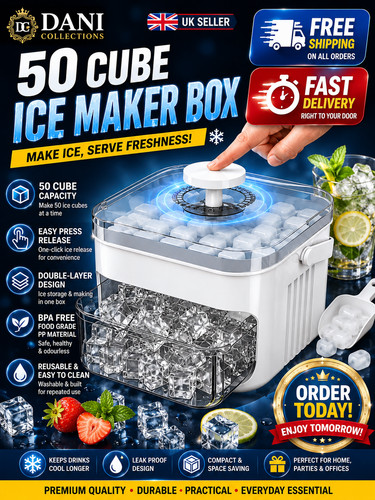 Cube ice maker - 50-cube, with