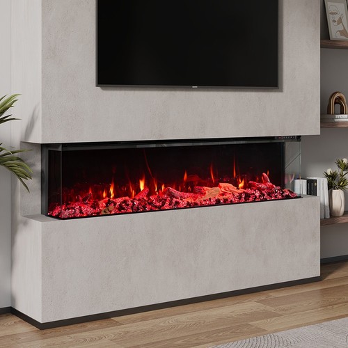 Led fireplace media - led,