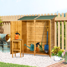 Garden Wood Storage Shed
