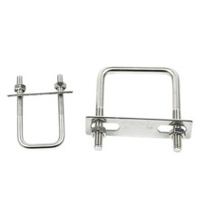M6 M8 M10 U Bolt Plates and Nuts Standard U-Bolts Stainless Steel 304 Trailer