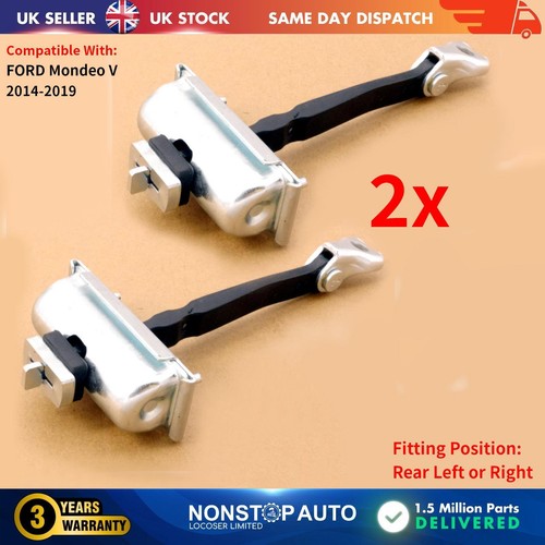 Door check strap stopper - door,