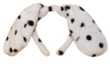 DALMATION / SPOTTY DOG FLOPPY  Ears Headband Fancy Dress Costume Accessory 