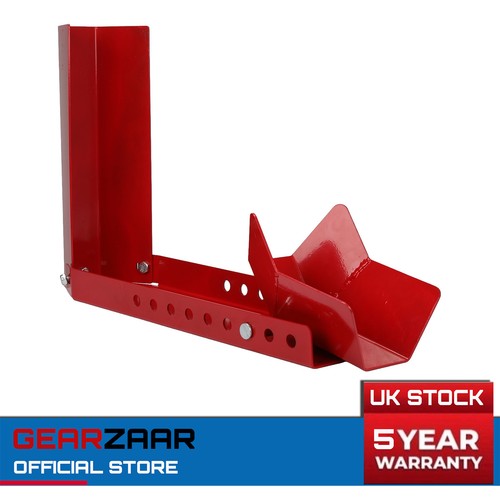 Motorcycle front wheel chock - front,