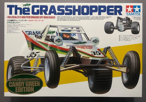Tamiya grasshopper candy - candy, green