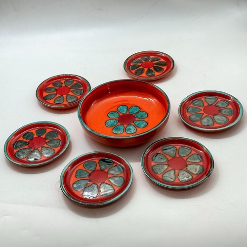 West german fat lava pottery - west,