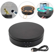 360?? Rotating Jewelry Photography Electric Turntable Display Base Stand Holder