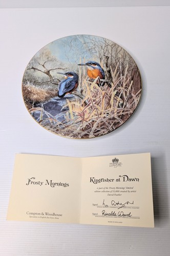 Coalport kingfishers frosty - -,