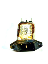 Mains Inlet Socket, 250V AC / 2A IEC Mains socket with filter