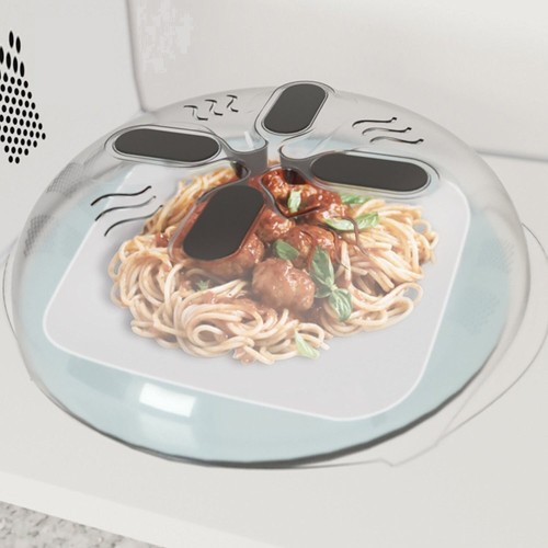 Microwave hover cover food - hover,