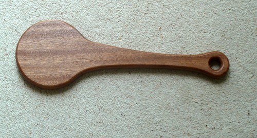 Large mahognay round - , 15"