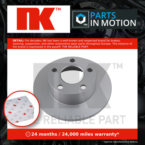 Brake discs pair - discs,