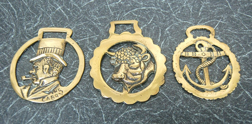 Horse brasses ships - x,
