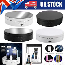 Top Battery Rotating Display Stand 360° Electric Turntable Jewelry Show Holder