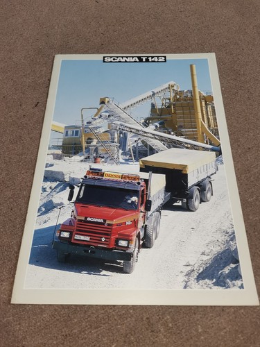 Brochure scania 142 - 142, truck