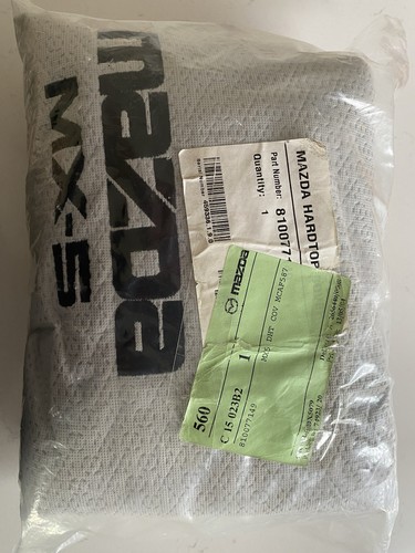 Hardtop stowage cover fit - cover, to