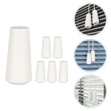  6 Pcs Wooden Clock Pendant