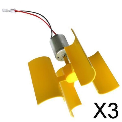 Micro vertical wind turbine - 3x,