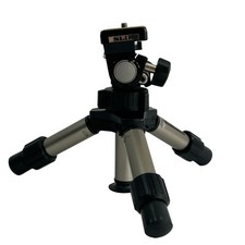 SLIK Mini 8555 Tripod Camera Stand Used Silver