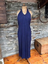 BIBA Jersey Halter Dress 60s 70s Fashion Vintage