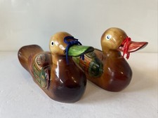 Korean Mandarin Wood Ducks