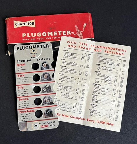 Champion spark plug - spark,